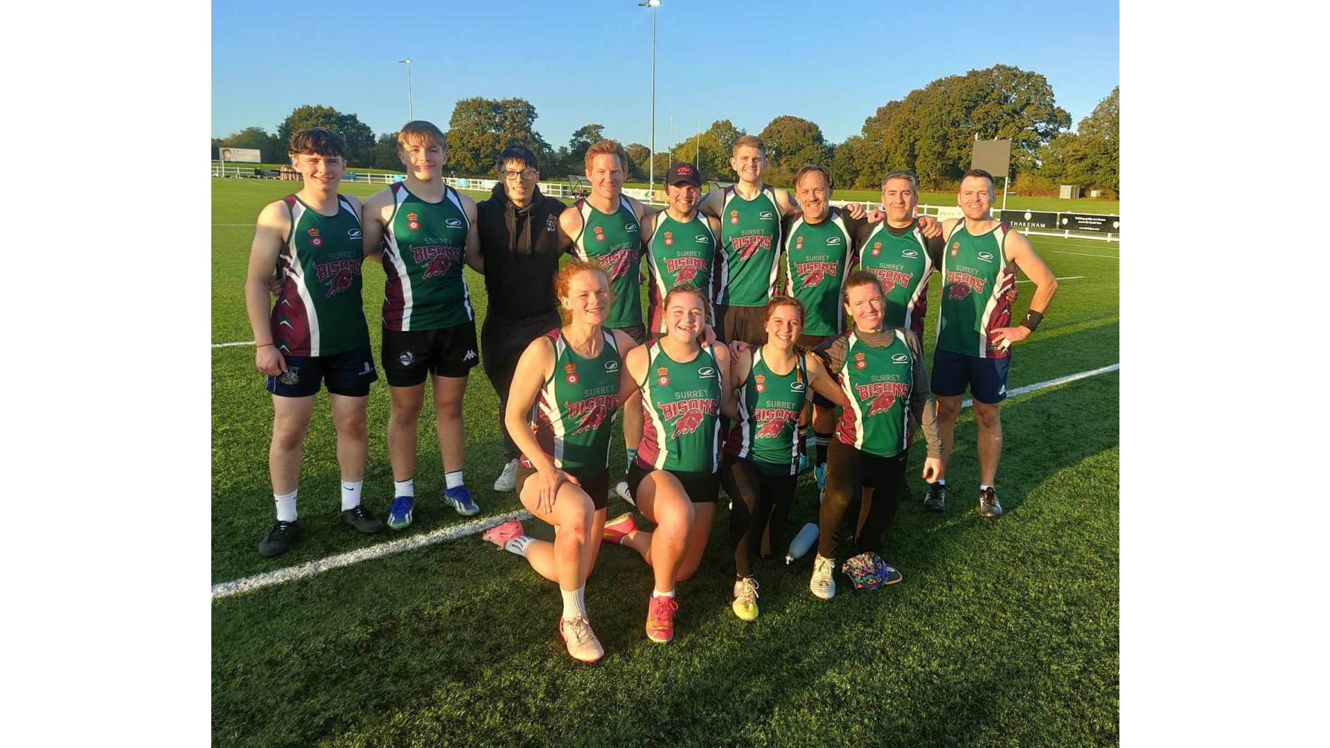 Image of Guildfordians RFC (GRFC) Touch Rugby team located on Stoke Park Guildford